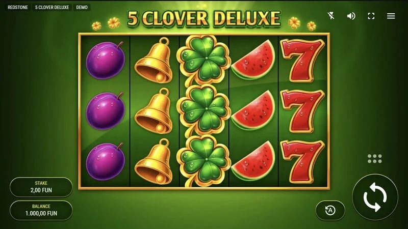 5 Clover Deluxe - oyun ekranı